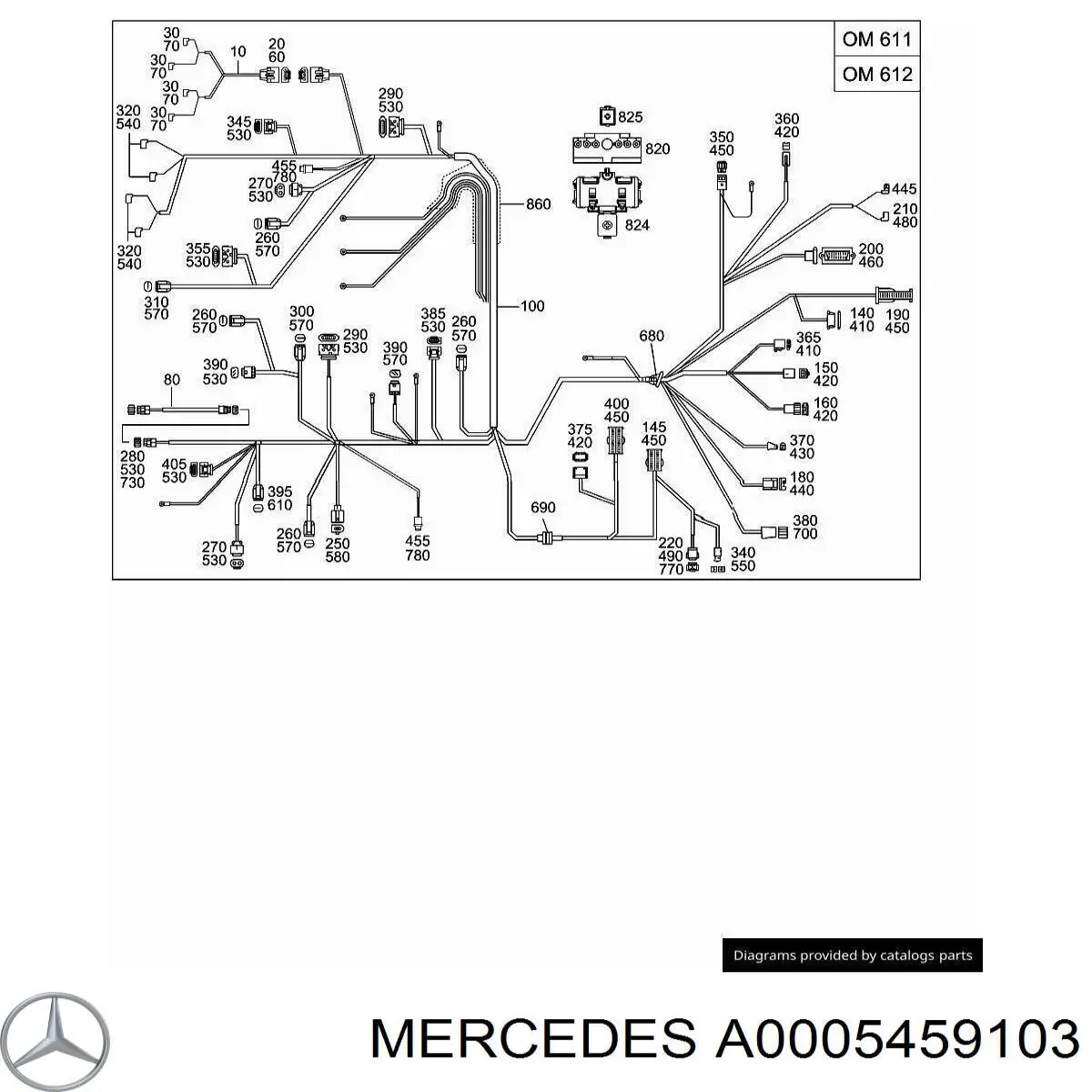  Mercedes A0005459103 preço, a partir de 5,40 USD