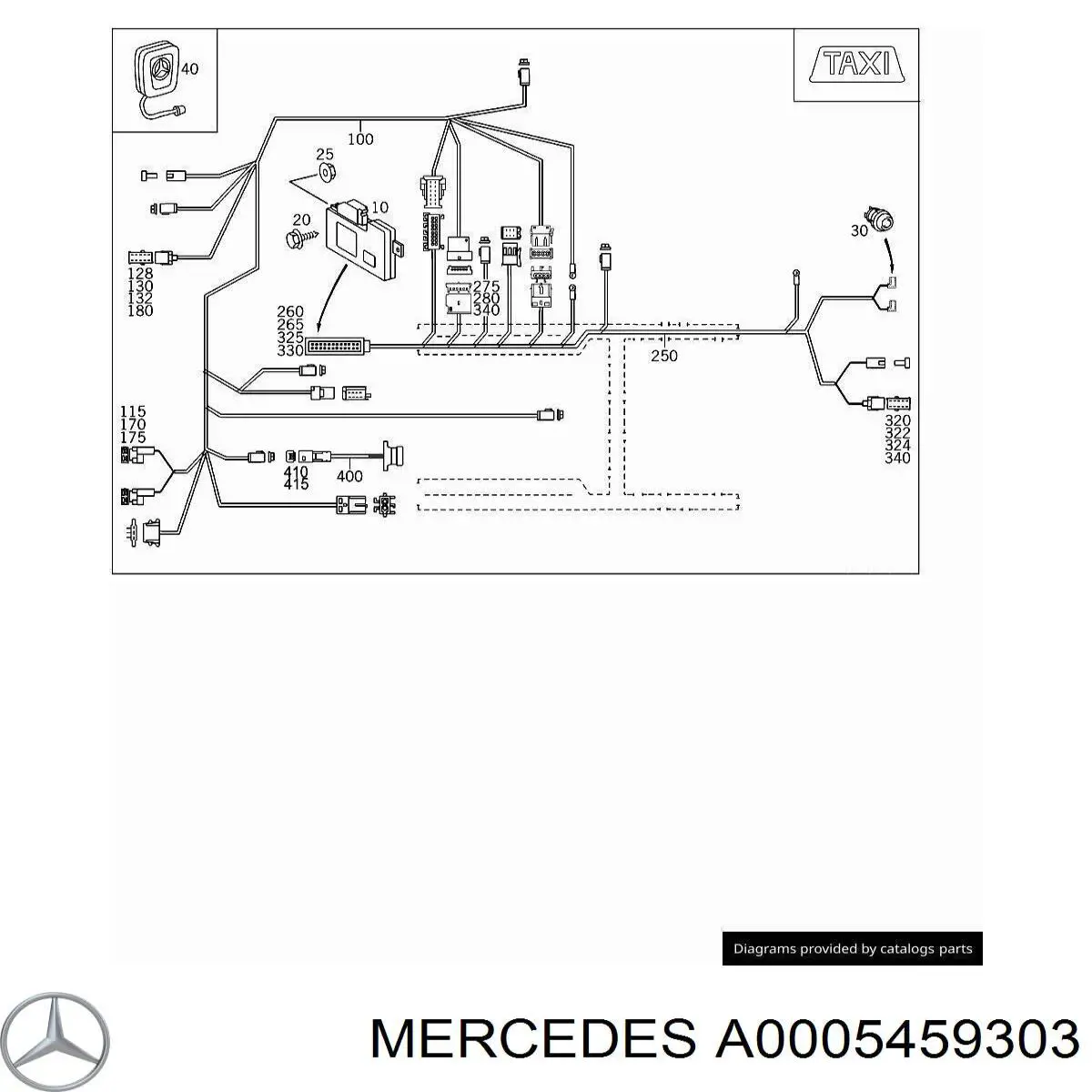  Mercedes A0005459303 preço, a partir de 5,93 USD