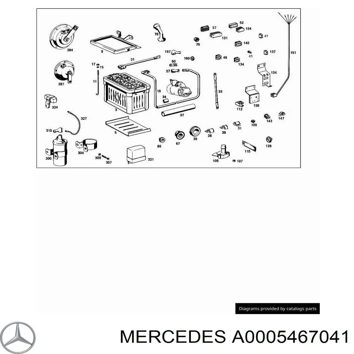 A0005467041 Mercedes 