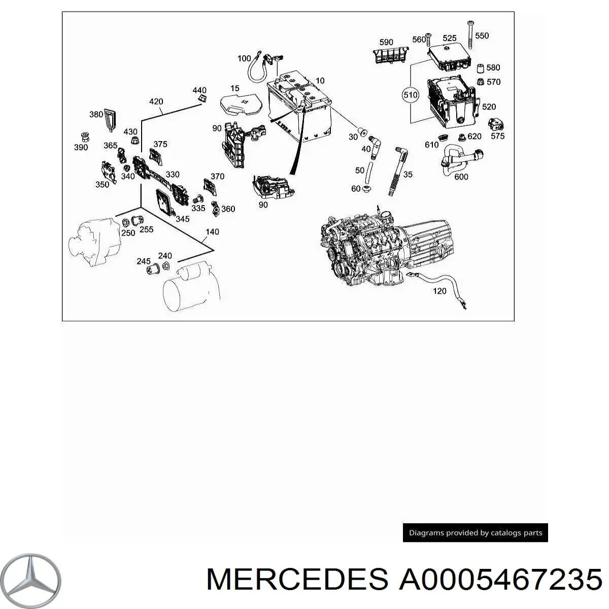 0005467235 Mercedes 