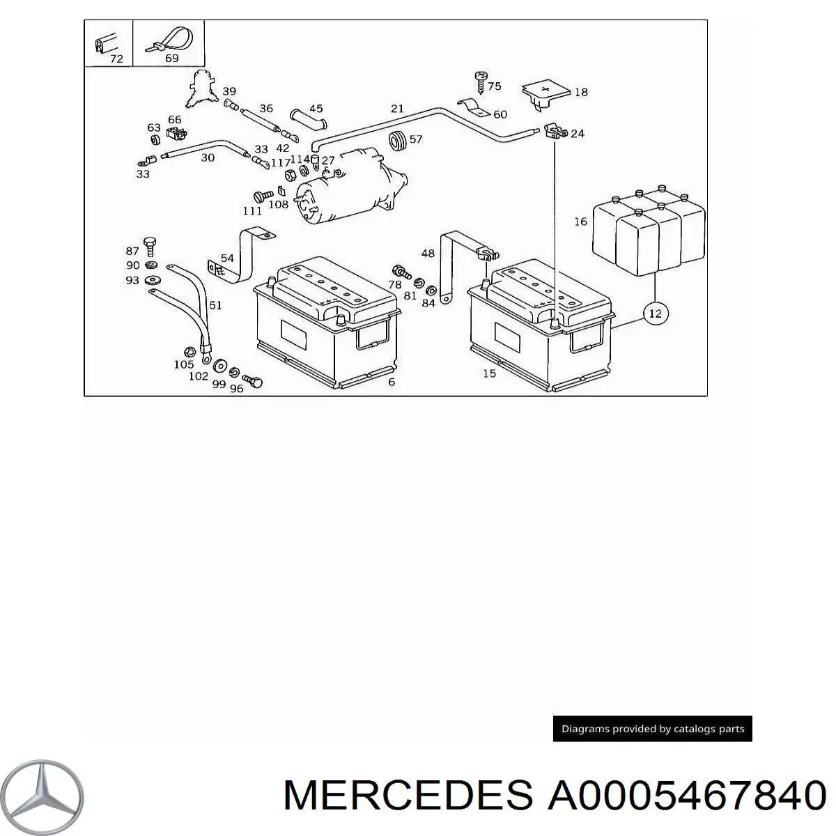 A0005467840 Mercedes 