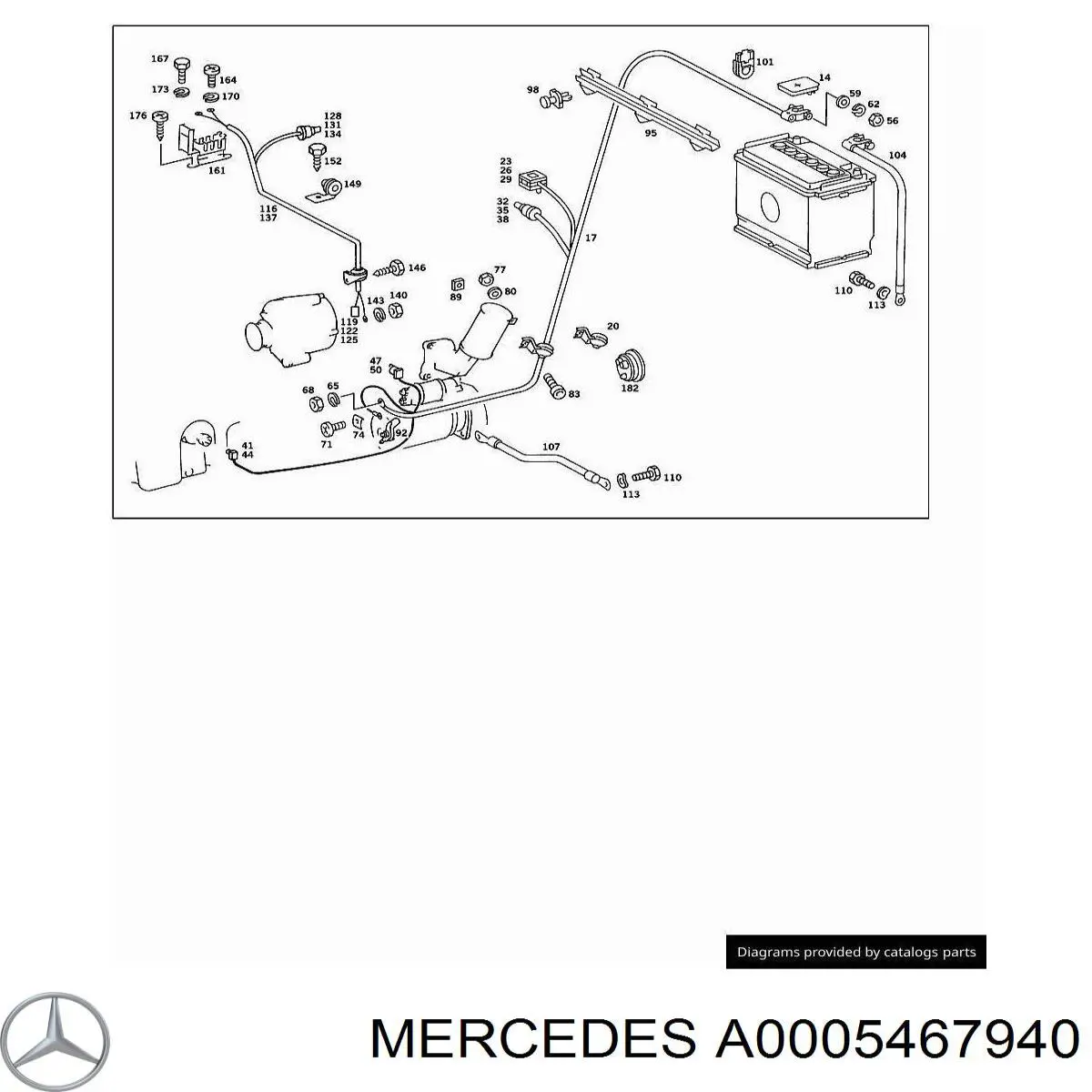  Mercedes A0005467940 preço, a partir de 9,24 USD
