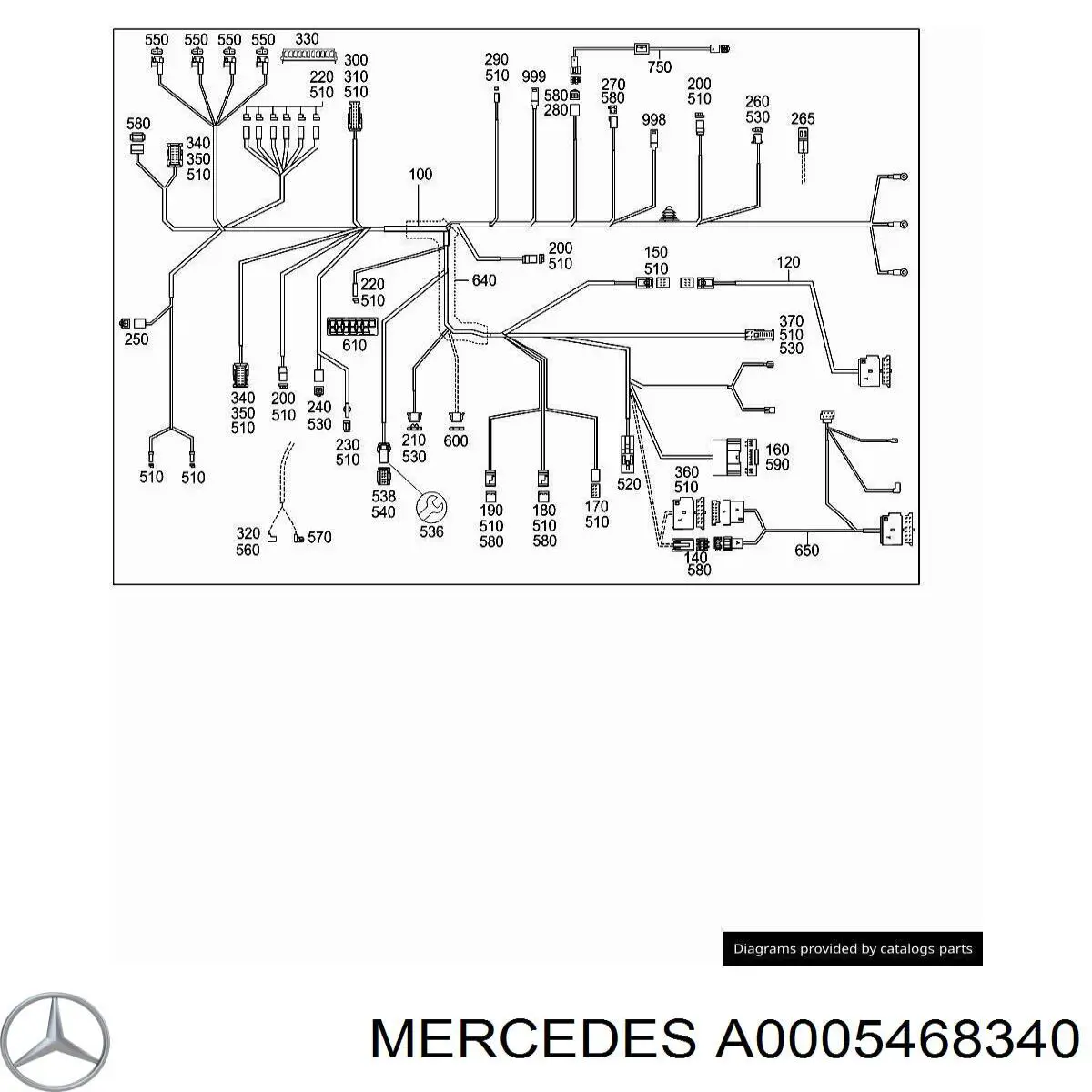  Mercedes A0005468340 preço, a partir de 5,01 USD