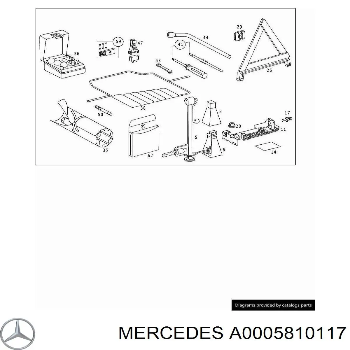 Compre A0005810117 Mercedes 