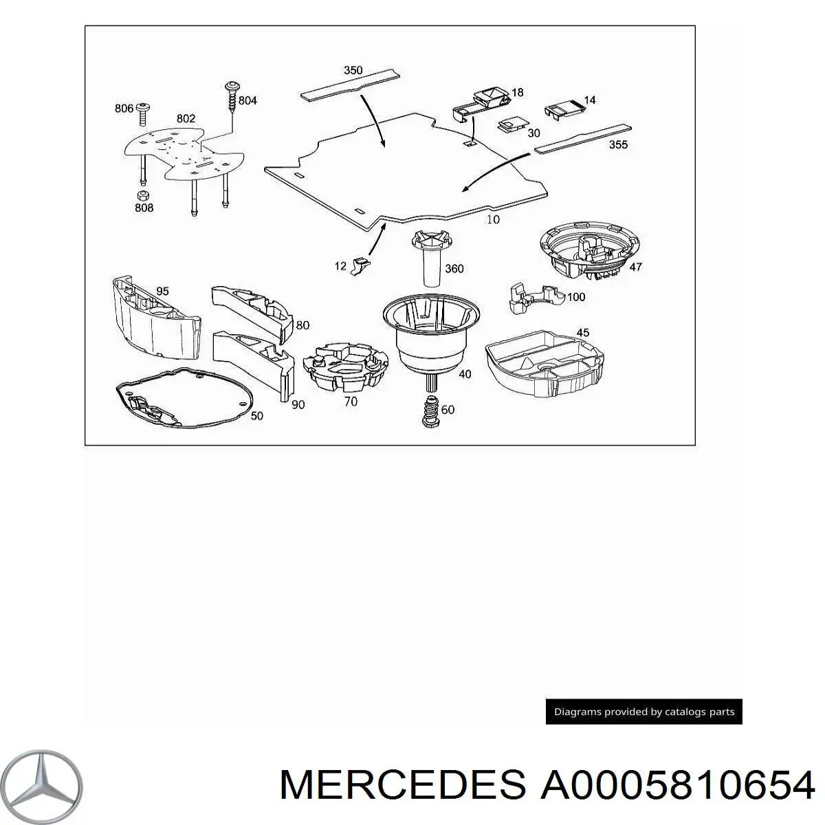 A0005810654 Mercedes 