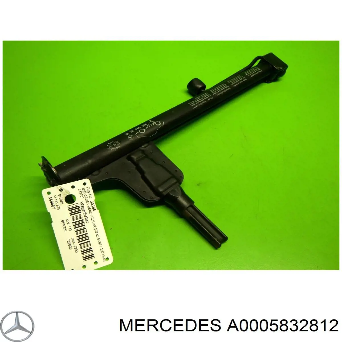 A0005832812 Mercedes Selante para os pneus