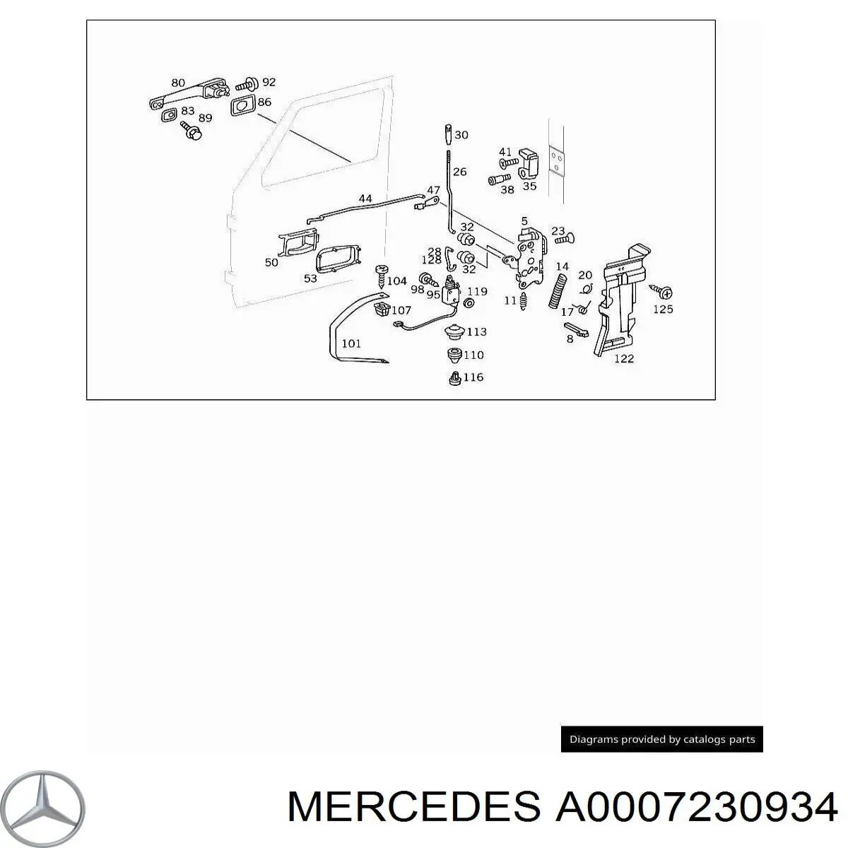  Mercedes A0007230934 preço, a partir de 16,11 USD