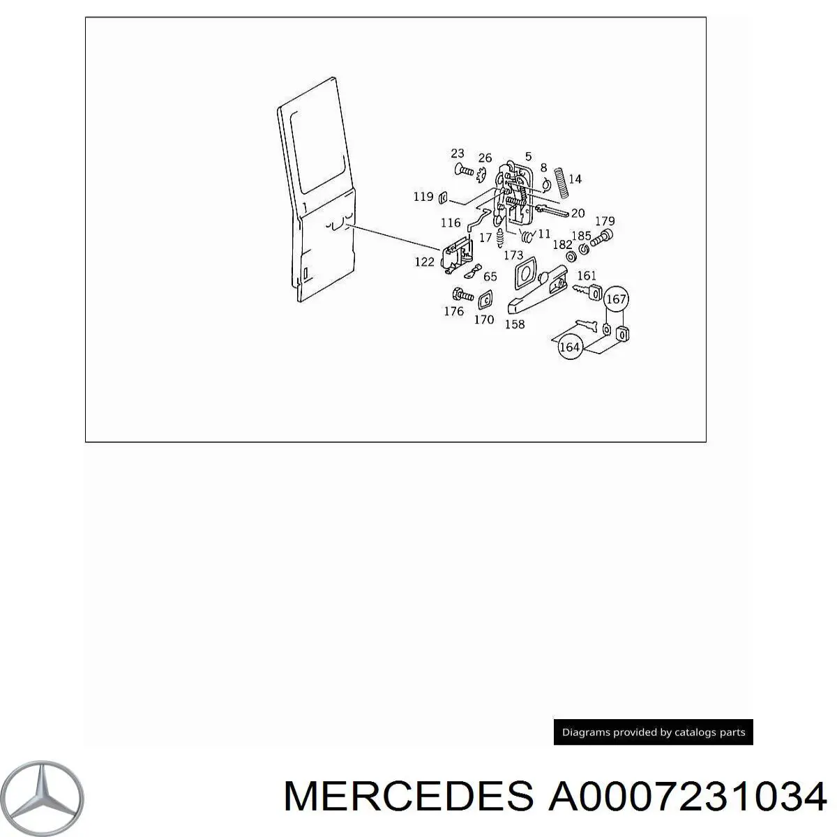 A0007231034 Mercedes 
