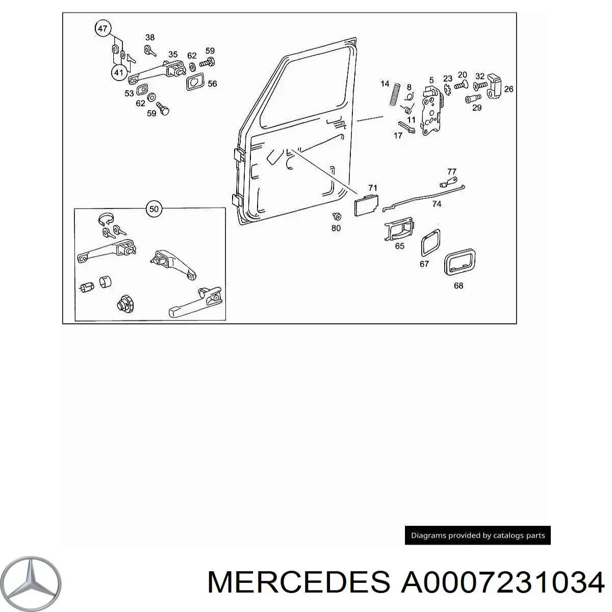  Mercedes A0007231034 preço, a partir de 5,73 USD