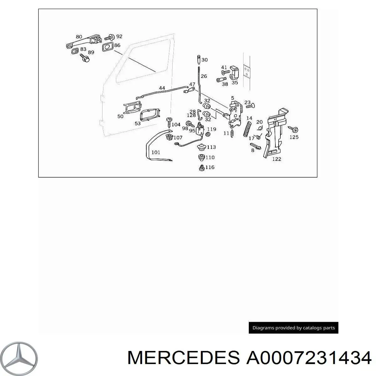  Mercedes A0007231434 preço, a partir de 5,48 USD