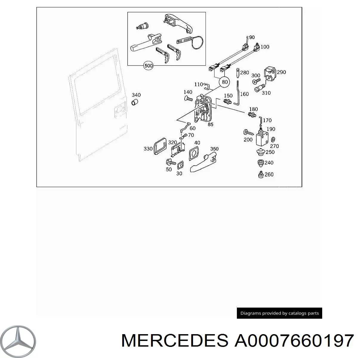 A0007660197 Mercedes 