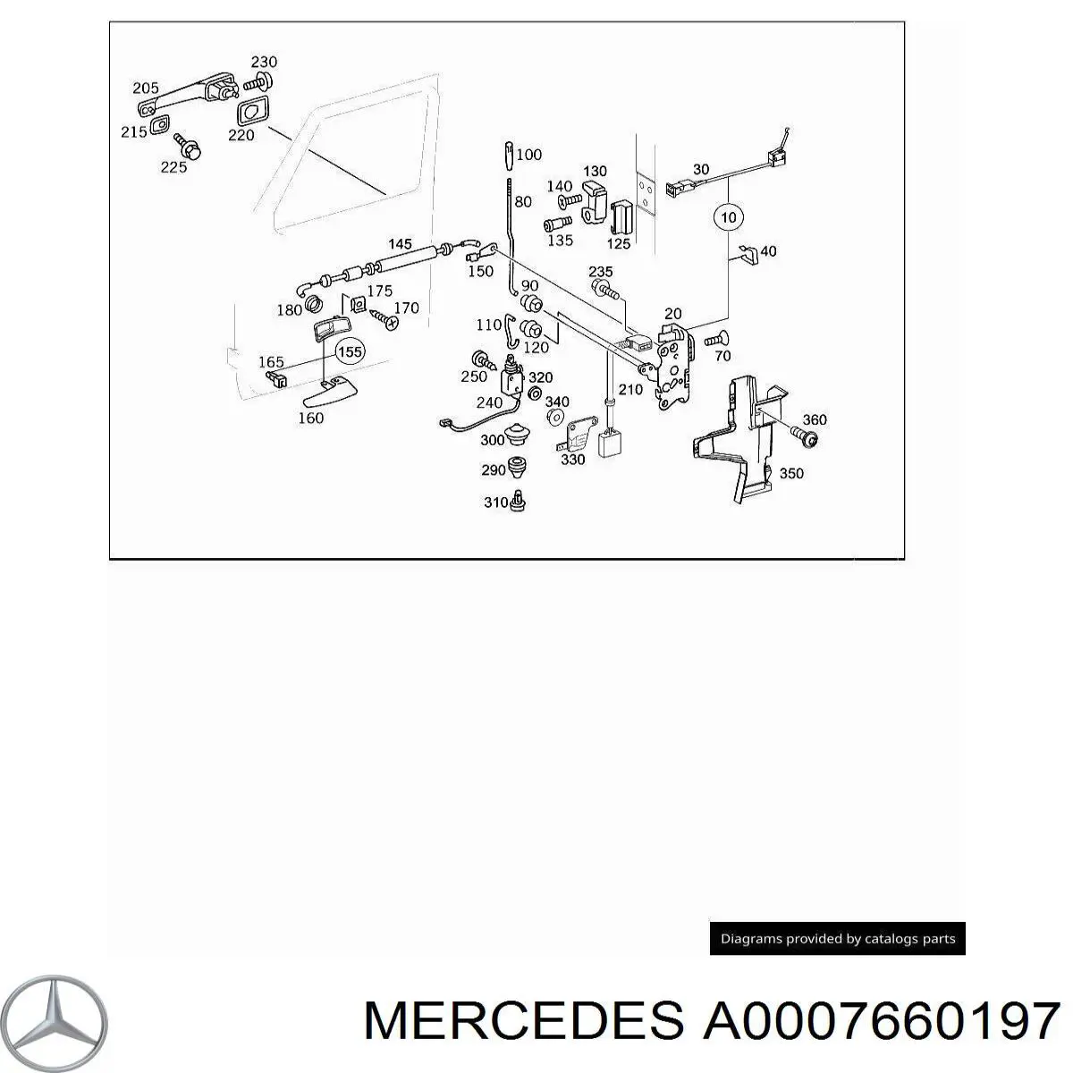  Mercedes A0007660197 preço, a partir de 9,47 USD