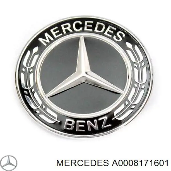 A0008171601 Mercedes Emblema da capota