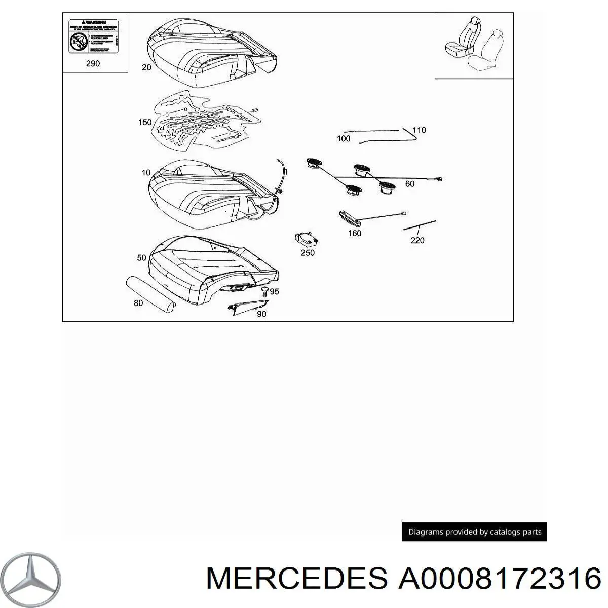Compre A0008172316 Mercedes 