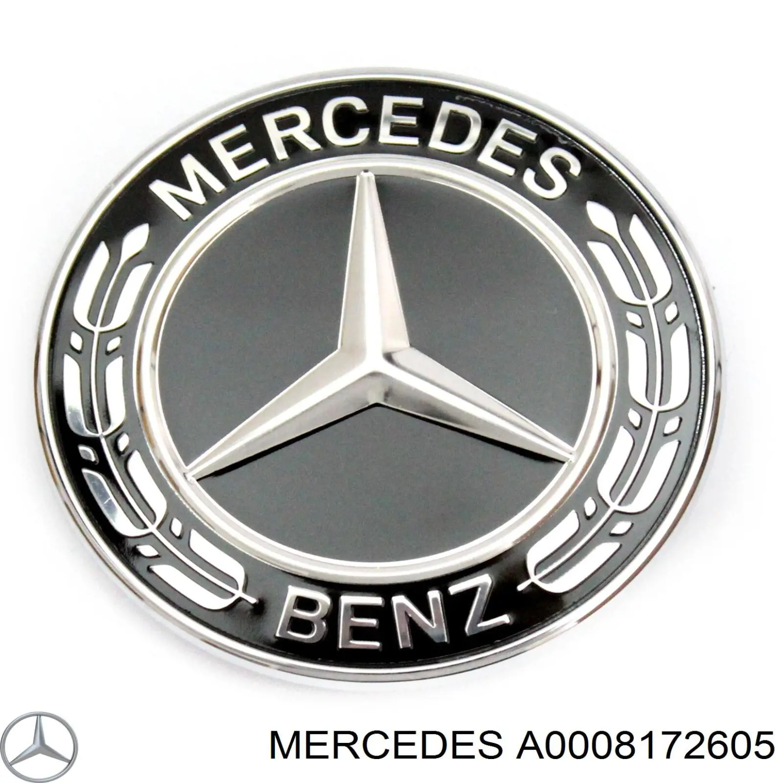 A0008172605 Mercedes Emblema da capota