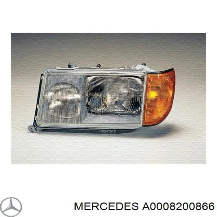 Compre A0008200866 Mercedes Vidro da luz esquerda