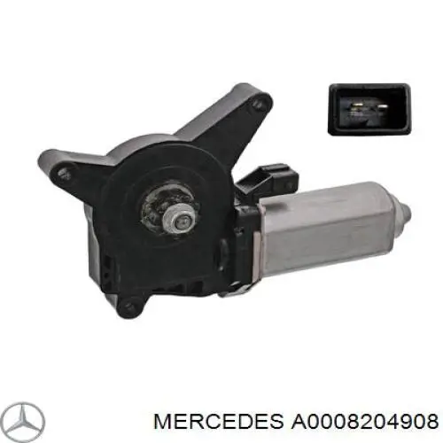 Compre A0008204908 Mercedes Motor de acionamento de vidro da porta dianteira esquerda