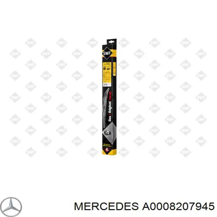 Limpa-pára-brisas do pára-brisas de condutor Mercedes A0008207945 preço, a partir de 14,56 USD