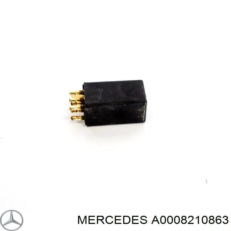 A0008210863 Mercedes Relê de controlo de limpador pára-brisas
