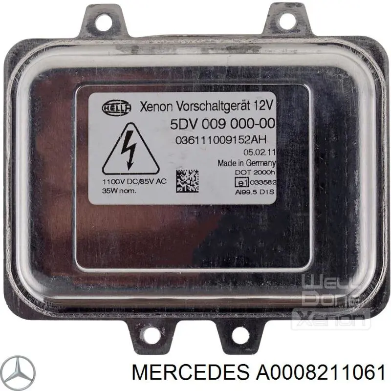 Xénon, unidade de controlo Mercedes A0008211061 preço, a partir de 110,47 USD