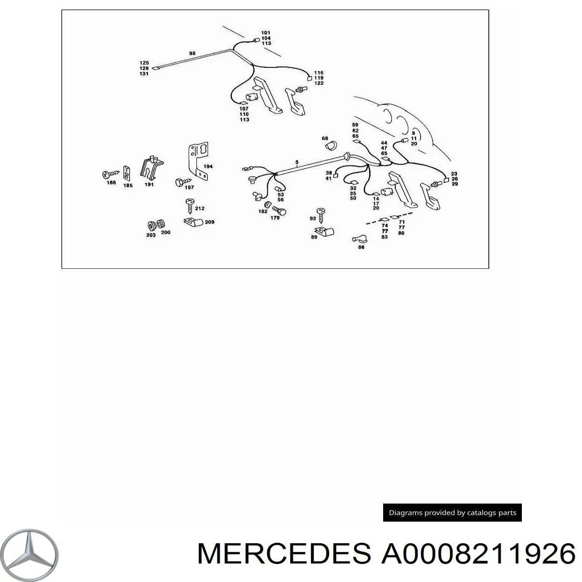 A0008211926 Mercedes 