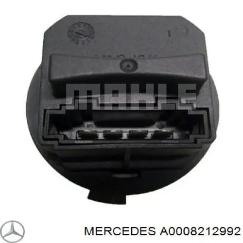 Resistor (resistência) de ventilador de forno (de aquecedor de salão) Mercedes A0008212992 preço, a partir de 57,11 USD