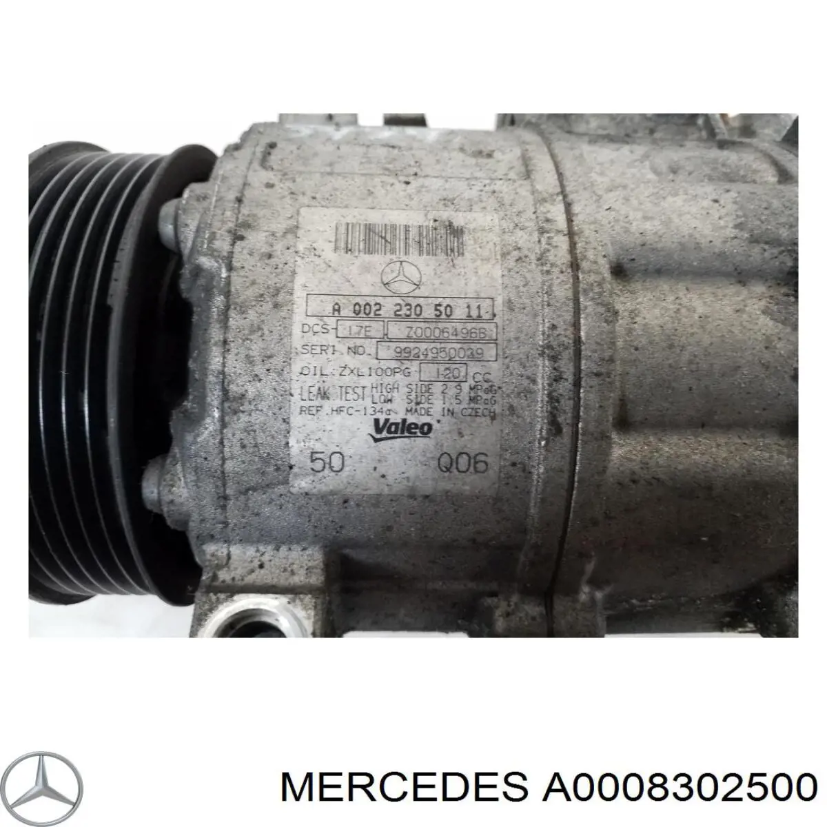 Compressor de aparelho de ar condicionado Mercedes A0008302500 preço, a partir de 373,47 USD