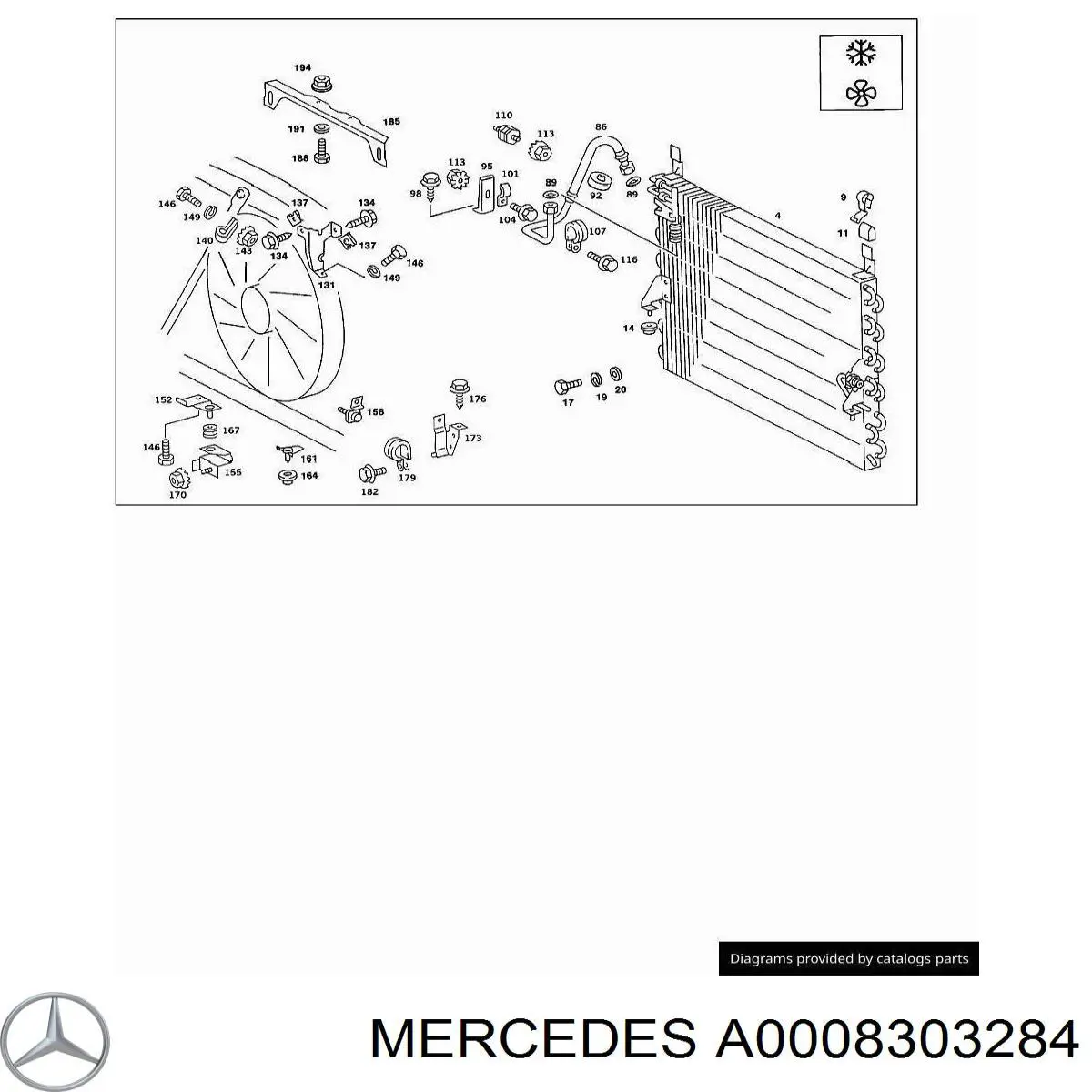Sensor de pressão absoluta de aparelho de ar condicionado Mercedes A0008303284 preço, a partir de 20,93 USD