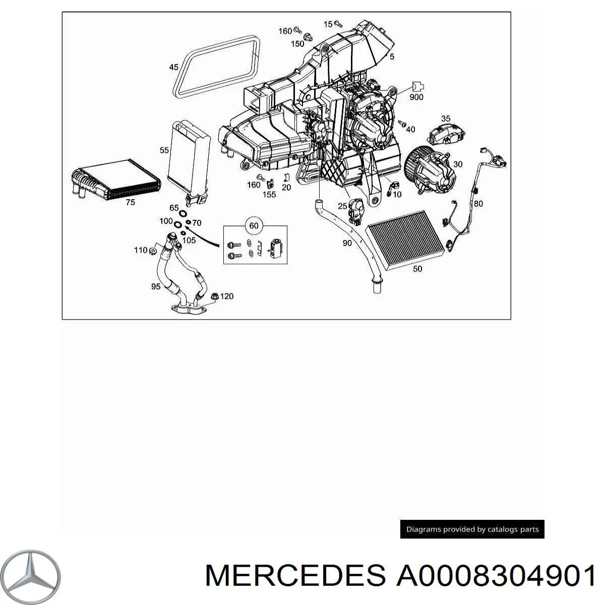 Motor traseiro de ventilador de forno (de aquecedor de salão) Mercedes 0008304901 preço, a partir de 79,46 USD