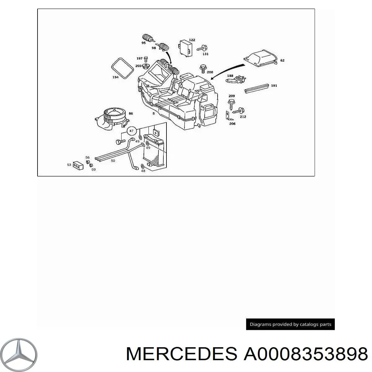  Mercedes A0008353898 preço, a partir de 4,23 USD