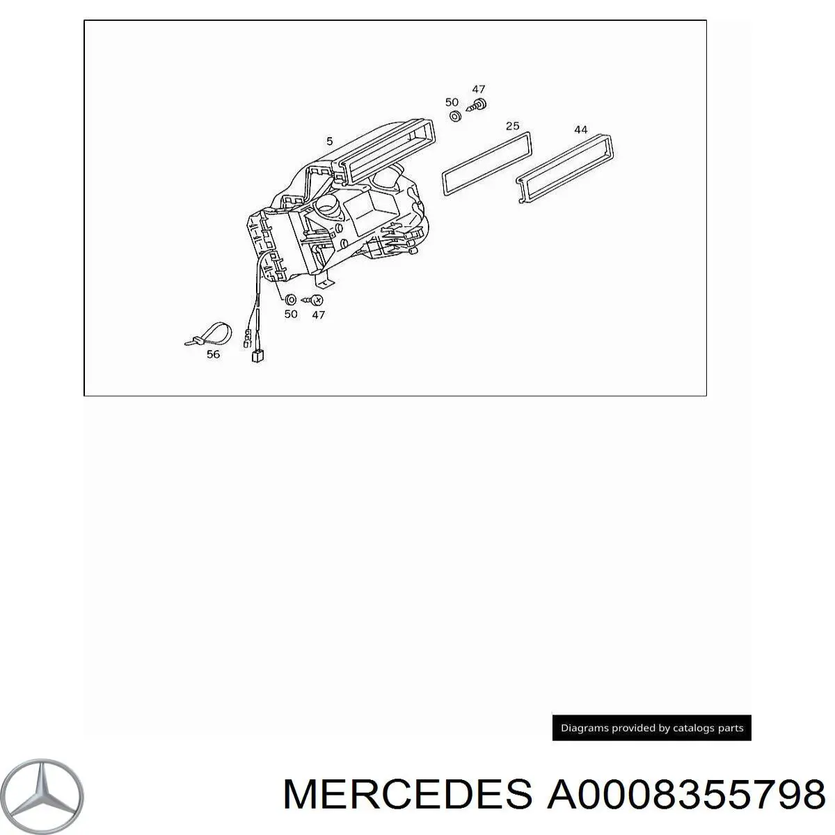 A0008355798 Mercedes 