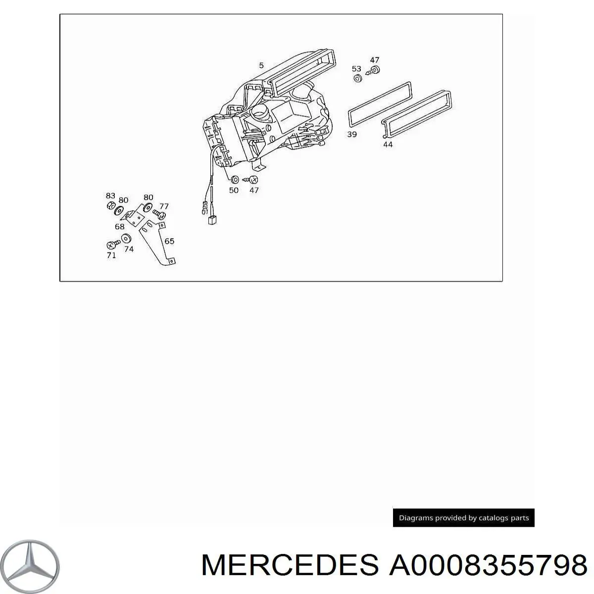  Mercedes A0008355798 preço, a partir de 14,93 USD