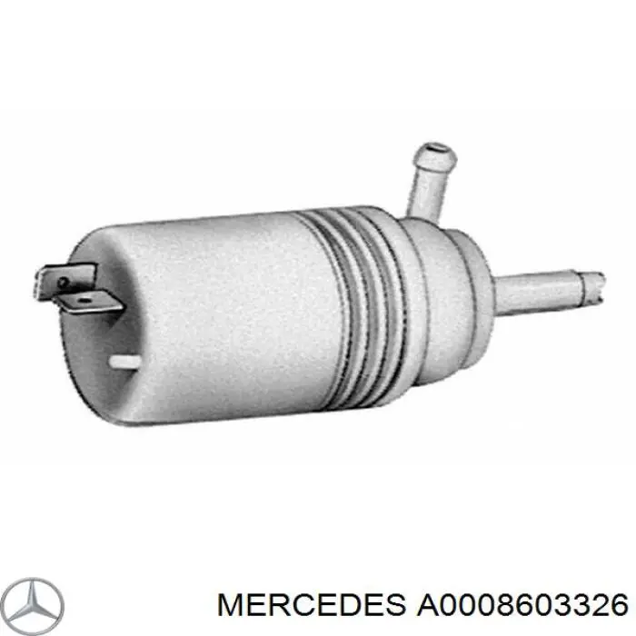 Bomba de motor de fluido para lavador de vidro dianteiro Mercedes A0008603326 preço, a partir de 10,07 USD