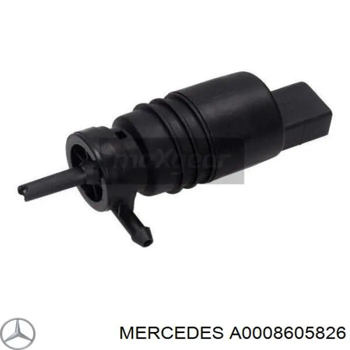 A0008605826 Mercedes Bomba de motor de fluido para lavador de vidro dianteiro