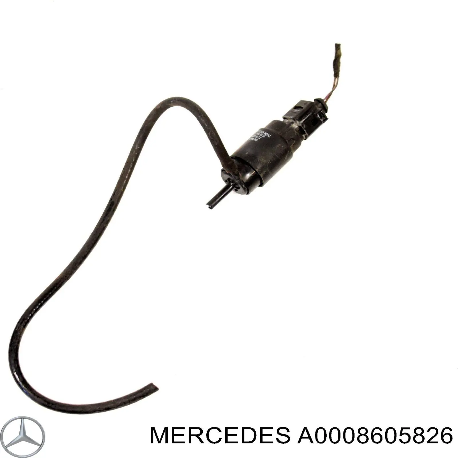 Compre A0008605826 Mercedes Bomba de motor de fluido para lavador de vidro dianteiro