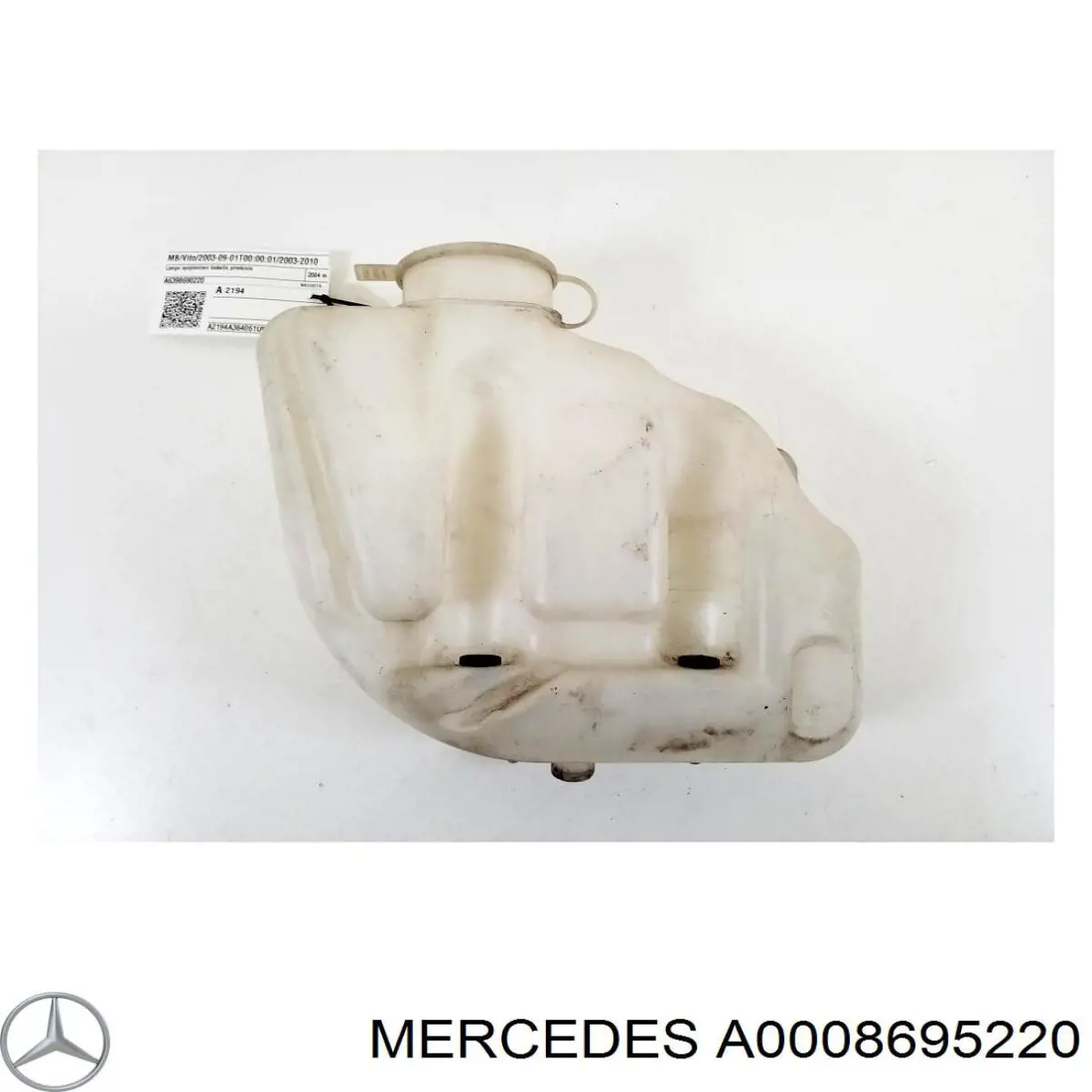  Tanque de fluido para lavador de vidro Mercedes Vito II сaixa (639) (2003 - 2014) II