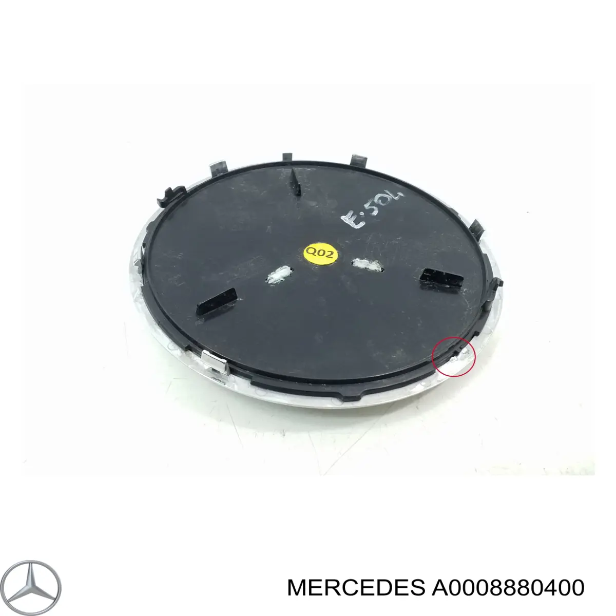 Emblema de grelha do radiador A0008880400 Mercedes