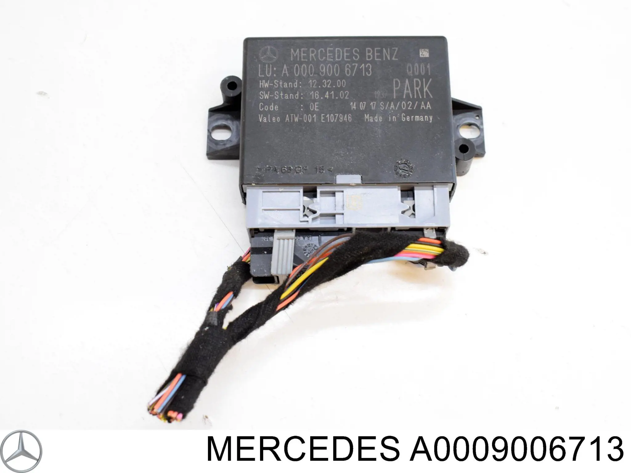 A0009006713 Mercedes Módulo de direção (Centralina eletrônica) de sensor de estacionamento