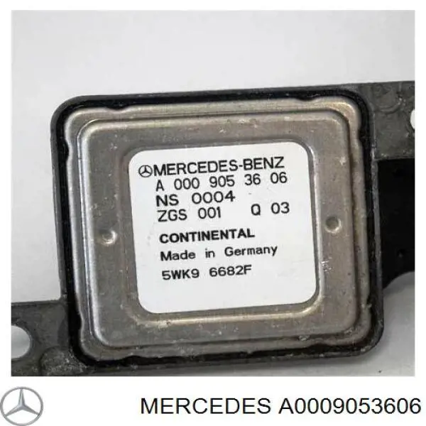 Sensor dianteiro de óxidos de nitrogênio NOX Mercedes A0009053606 preço, a partir de 290,32 USD