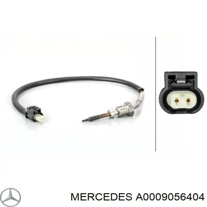Sensor de temperatura dos gases de escape (GE), antes de turbina Mercedes A0009056404 preço, a partir de 56,18 USD