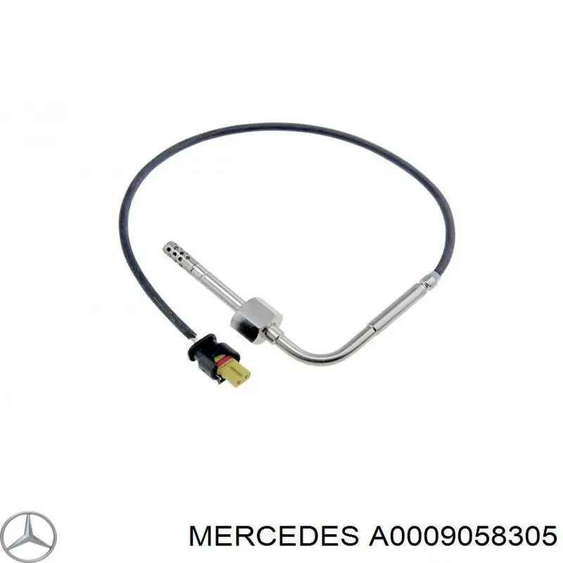 A0009058305 Mercedes Sensor de temperatura dos gases de escape (GE), antes de turbina