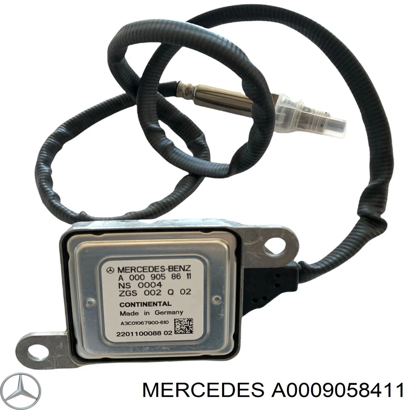 A0009058411 Mercedes Sensor traseiro de óxidos de nitrogênio NOX