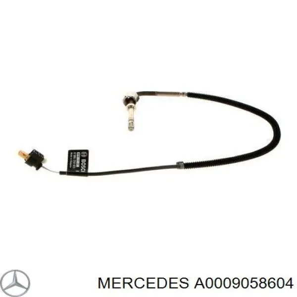 Compre A0009058604 Mercedes Sensor de temperatura dos gases de escape (GE), até o catalisador