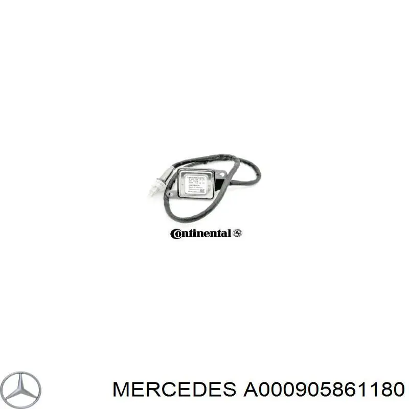 Compre 0009058611 Mercedes Sensor de óxidos de nitrogênio NOX