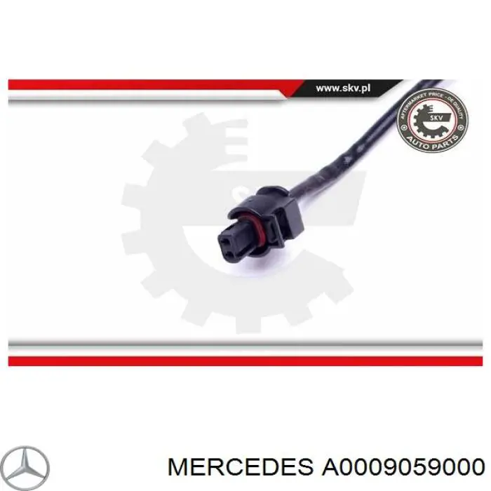 Sensor de temperatura dos gases de escape (GE), antes de filtro de partículas diesel Mercedes A0009059000 preço, a partir de 88,30 USD