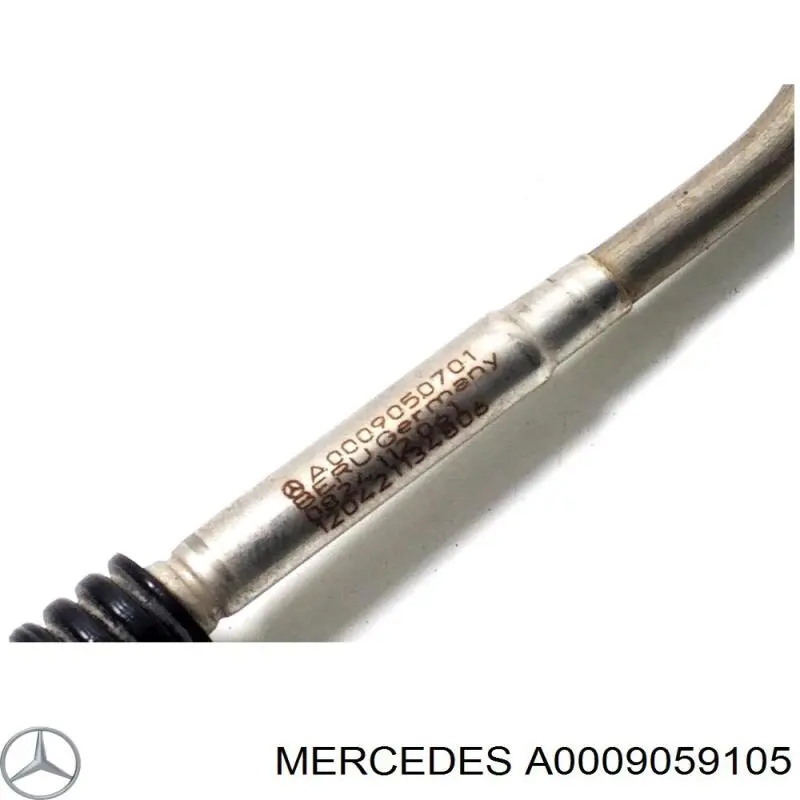 Compre A0009059105 Mercedes Sensor de temperatura dos gases de escape (GE), no catalisador