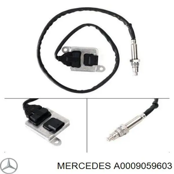 Sensor traseiro de óxidos de nitrogênio NOX 30907051 AND