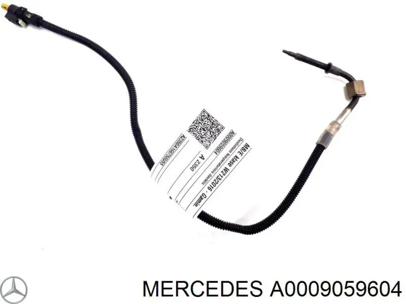 A0009059604 Mercedes Sensor de temperatura dos gases de escape (GE), até o catalisador