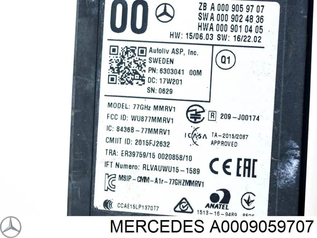 Compre A0009059707 Mercedes 