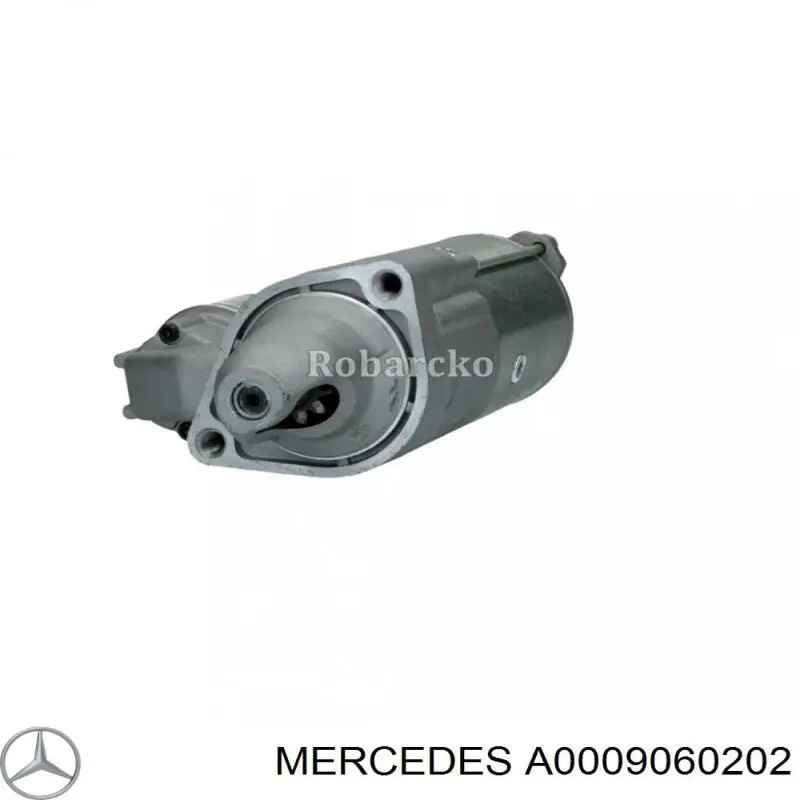A0009060202 Mercedes Motor de arranco